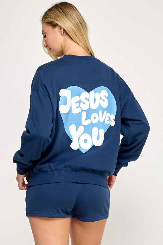 Navy Jesus Loves You