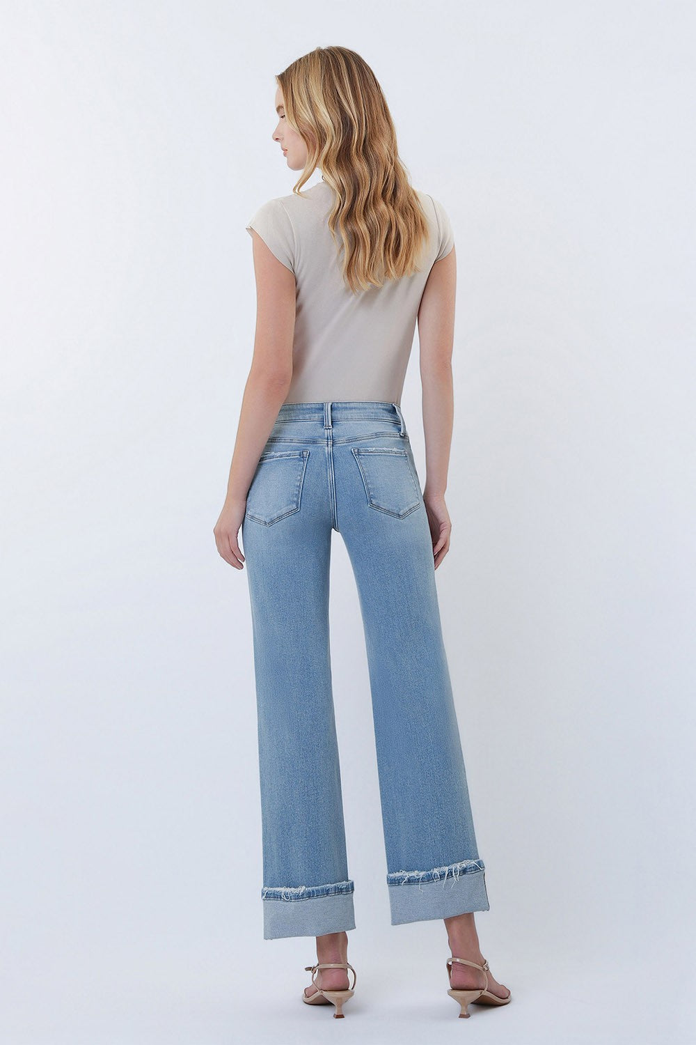 LV Cuffed Wide Leg