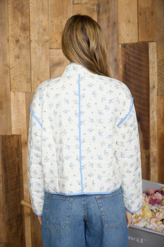 Floral Quilted Jacket