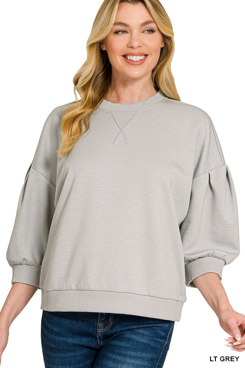 Grey Scuba Pullover