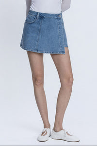 Denim Skort