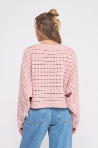 Rose Chenille Sweater