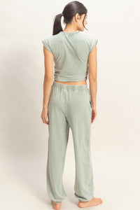 Sage Green Mineral Wash Set