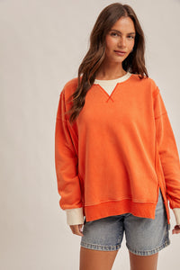 Washed Oversized Sweatshirt