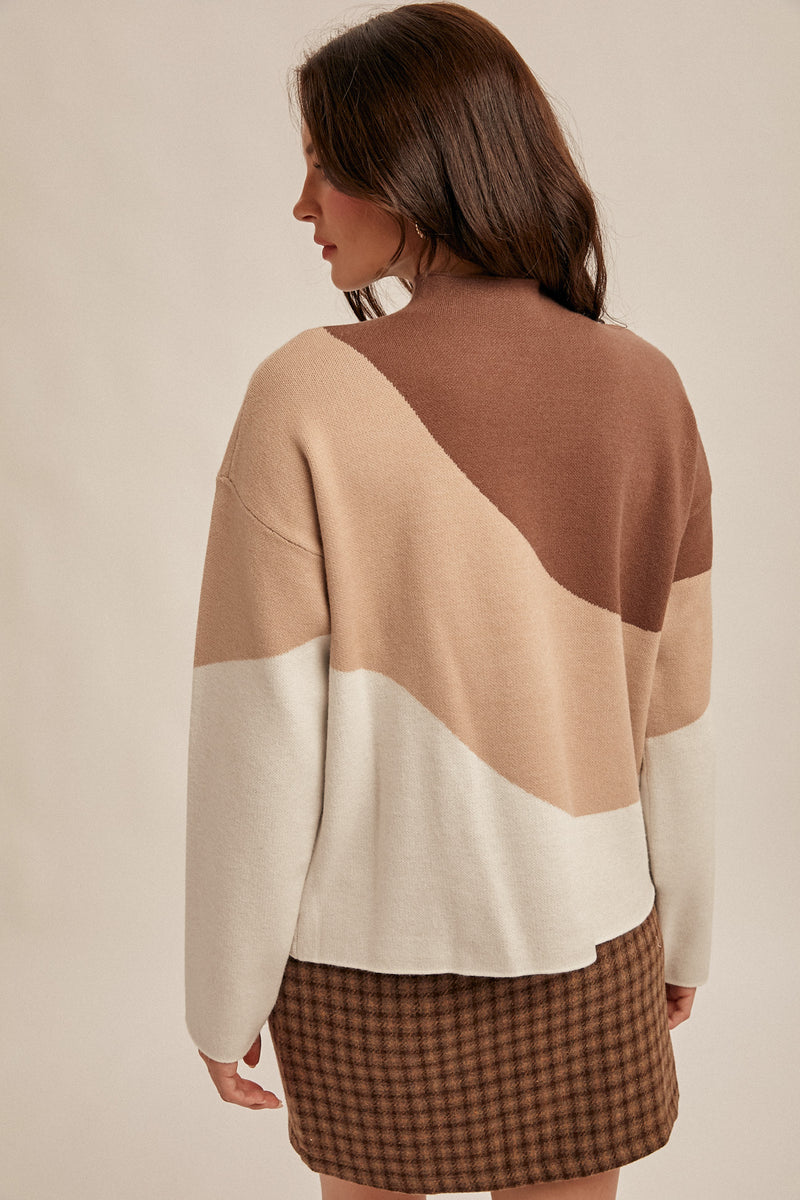 Mocha Swirl Sweater