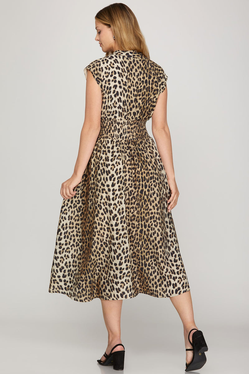 Animal Zip Dress