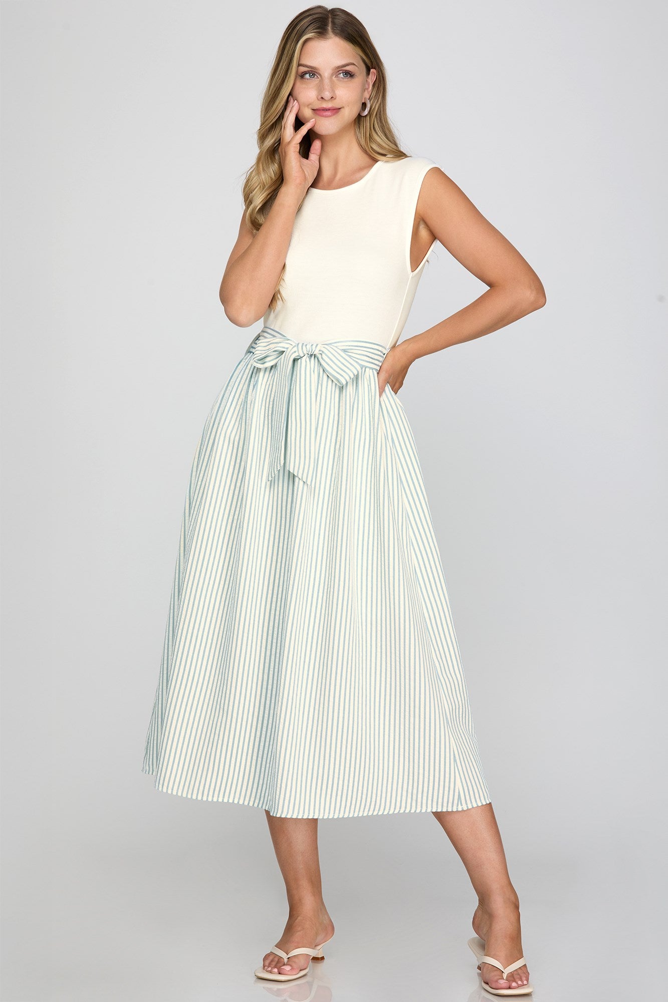 Blue Lily Grace Dress