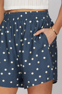 Blue Polka Dot Set