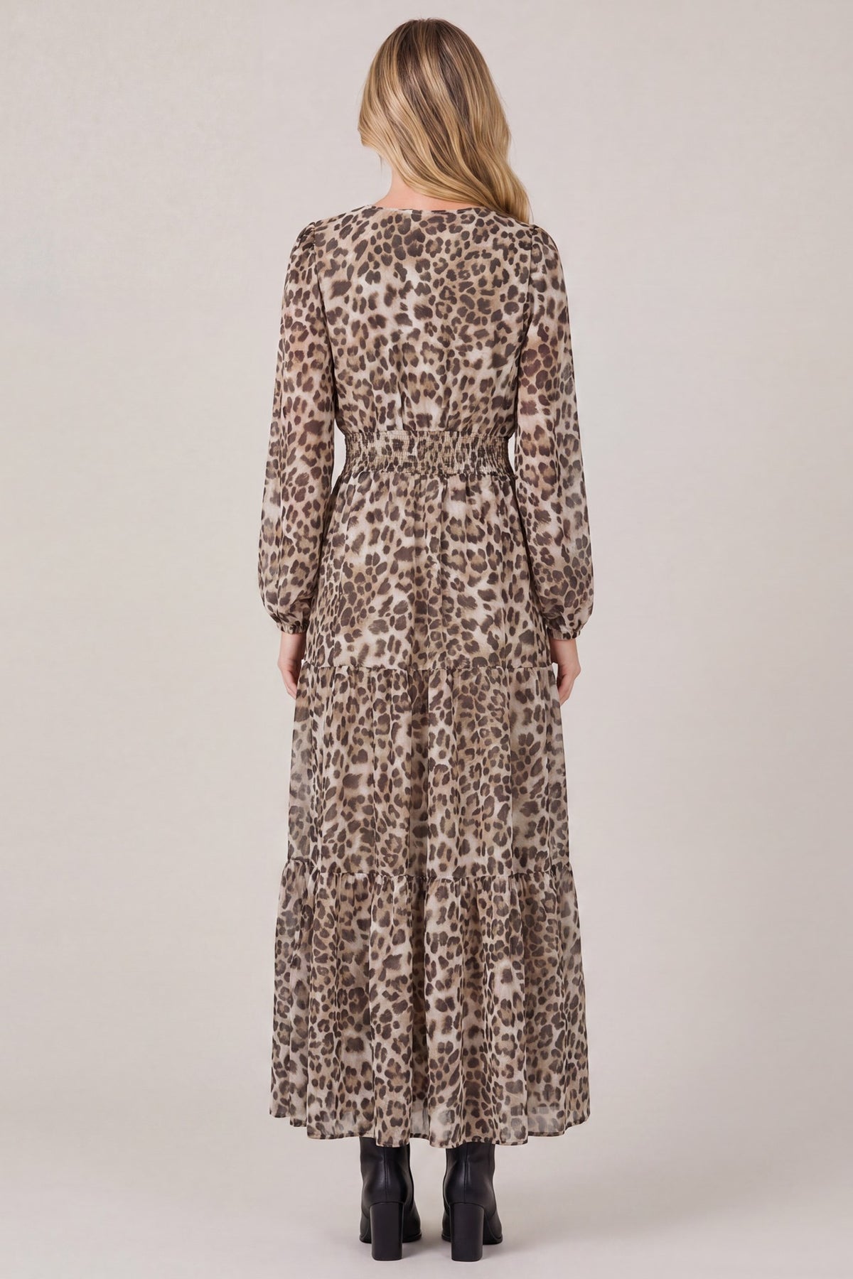 Animal Tiered Maxi