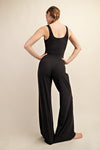 Black Wide Leg Jumpsuit