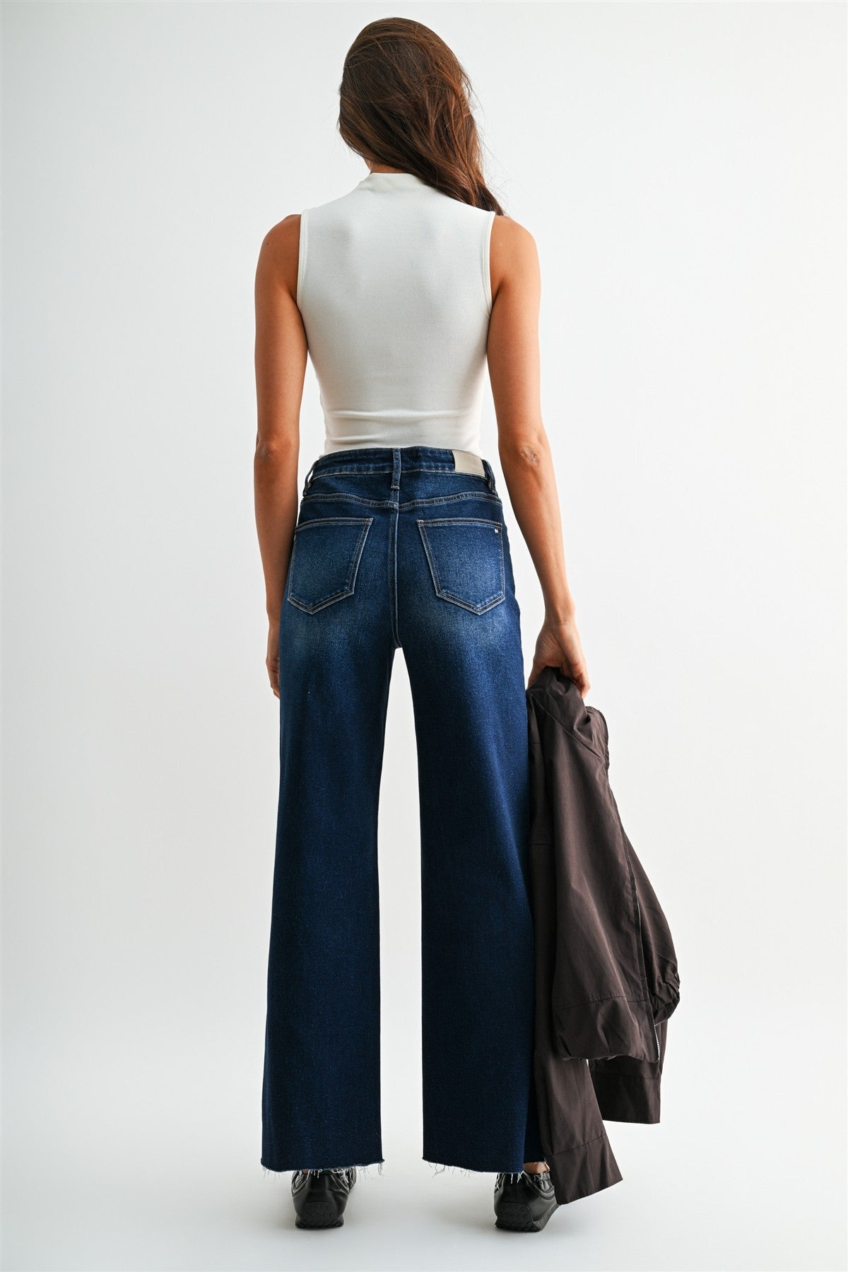 Dark Vintage Stitch Denim