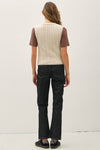 Oatmeal Varsity Vest