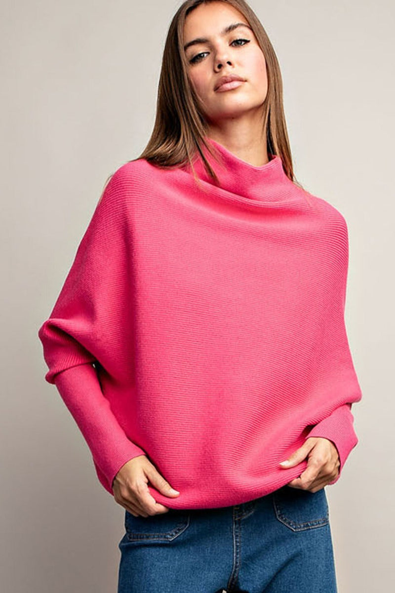 Pink Slouchy Sweater