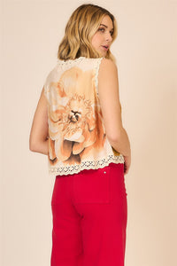 Botanical Print Top