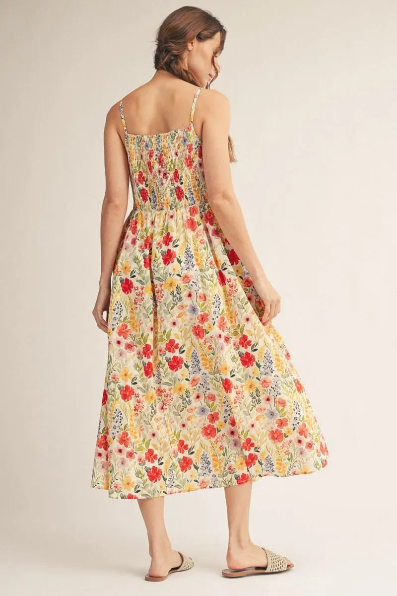 Summer Floral Midi