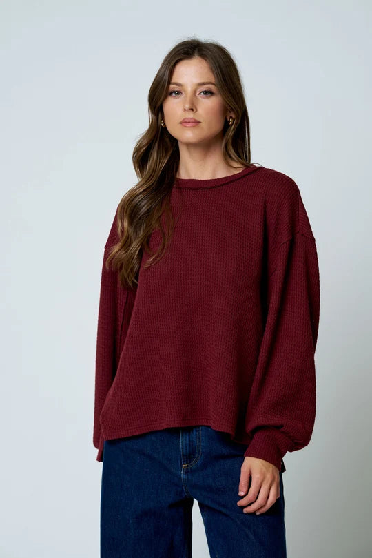 Exposed Seam Knit