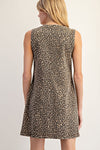 Leopard Button Down Dress