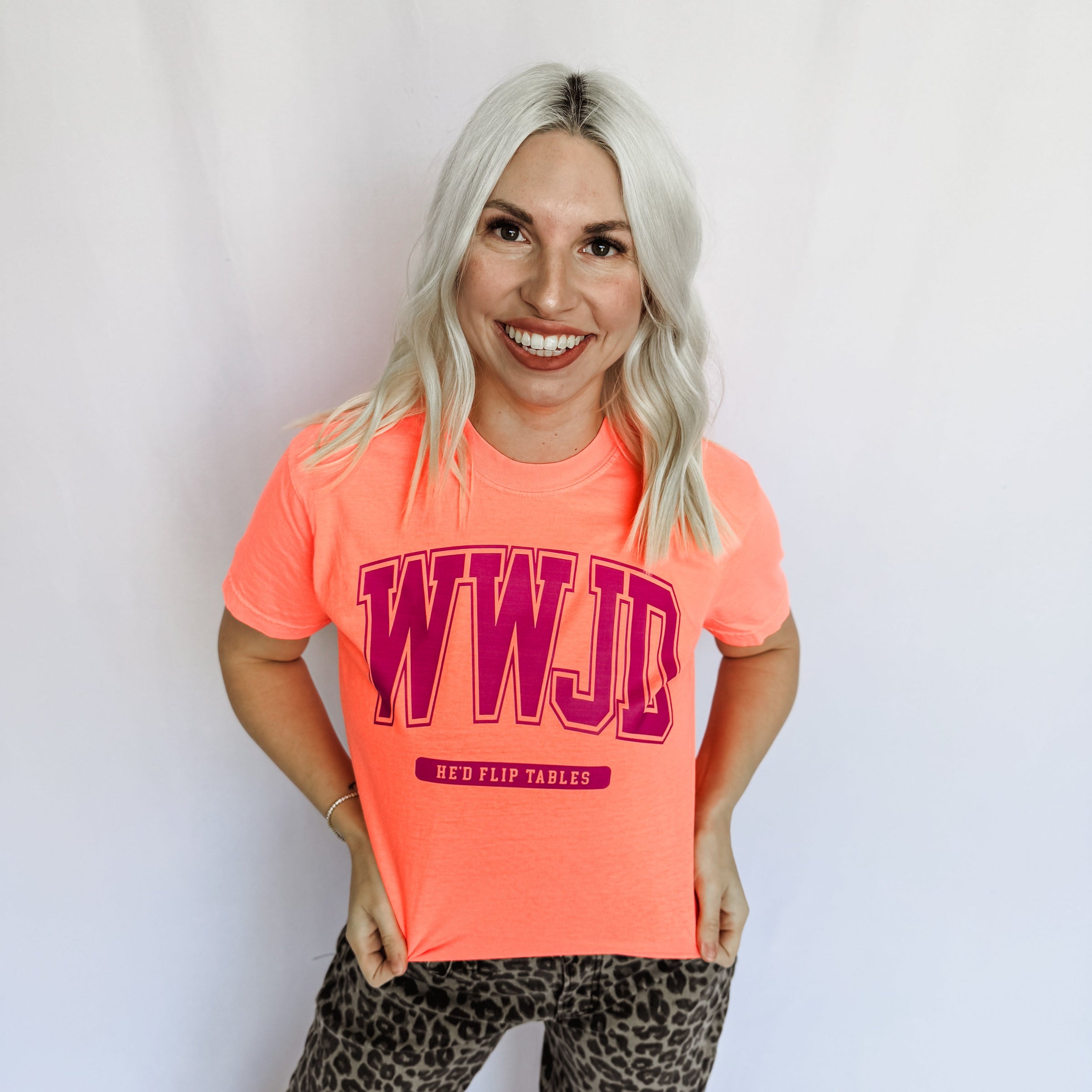 *WWJD Flip Tables Graphic Tee