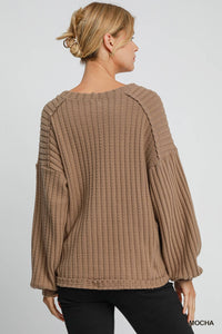 Mocha Brushed Knit