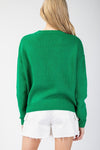 Green Merry Sweater