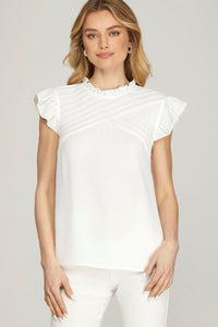 Pintuck Top