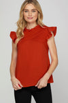 Pintuck Top