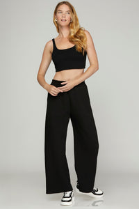 Black Scuba Pant