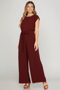 Wine Jumpsuit