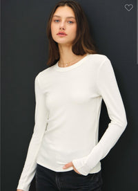 Round Neck Long Sleeve