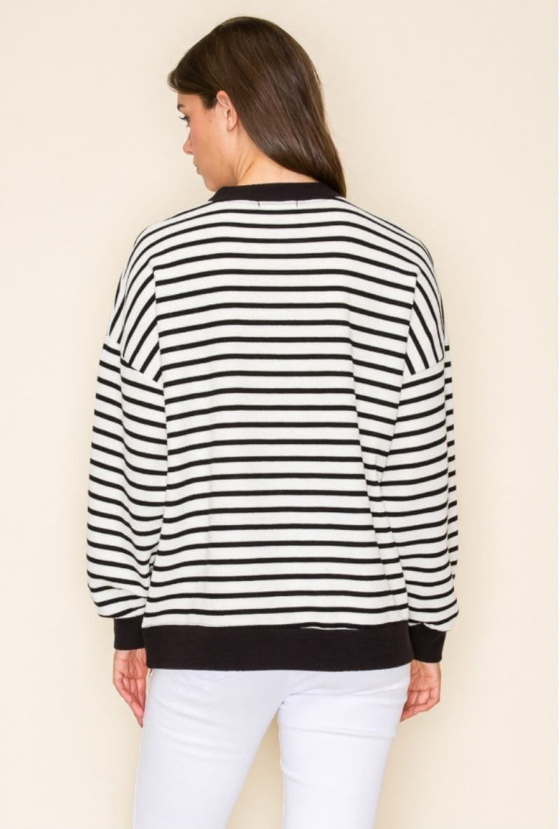 Jolly Stripe Sweatshirt