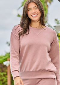 Mauve Scarlett Pullover