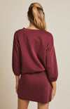 Burgundy Bubble Hem Set