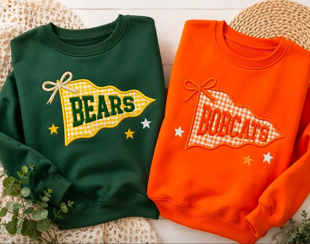 Custom Pennant Sweatshirt