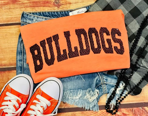 Bulldogs Embroidered Tee