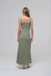 Olive Ribbed Maxi