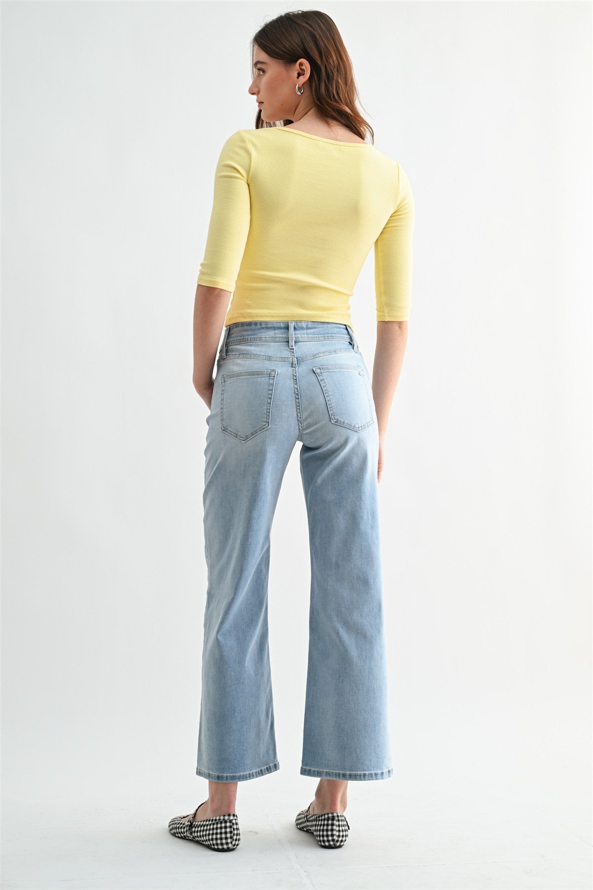 Mica Pale Blue Wide Leg