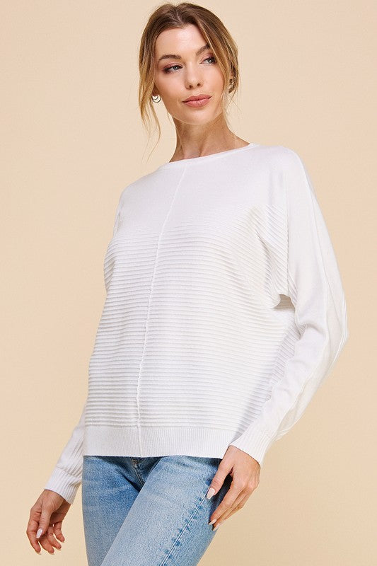 Ivory Texture Dolman