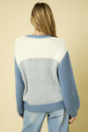 Blue Oversized Sweater