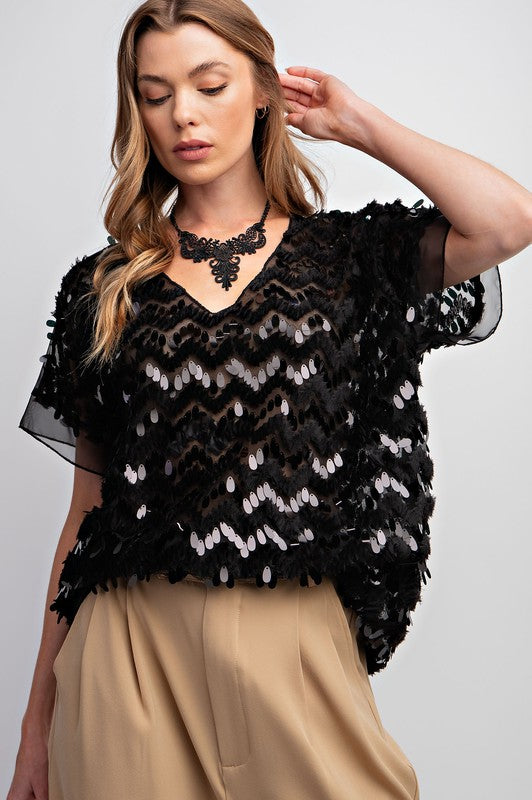 Black Holiday Top