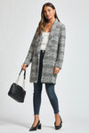 Black & Ivory Tweed Blazer