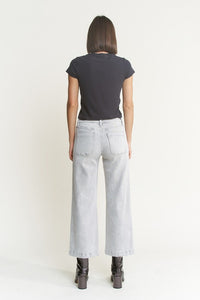 Grey Wide Patch Pocket