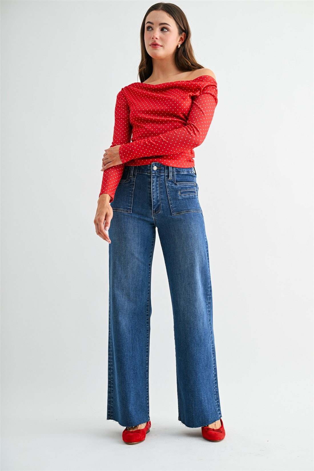 Mica Wide Patch Pocket