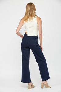 Navy Wide Leg