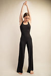 Black Wide Leg Jumpsuit