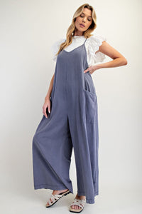 Blue Washed Jumpsuit