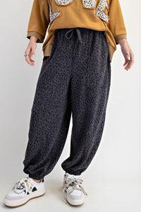 Animal Washed Terry Pants