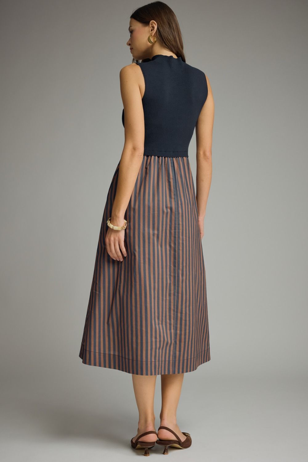 Navy Timeless Stripe Dress