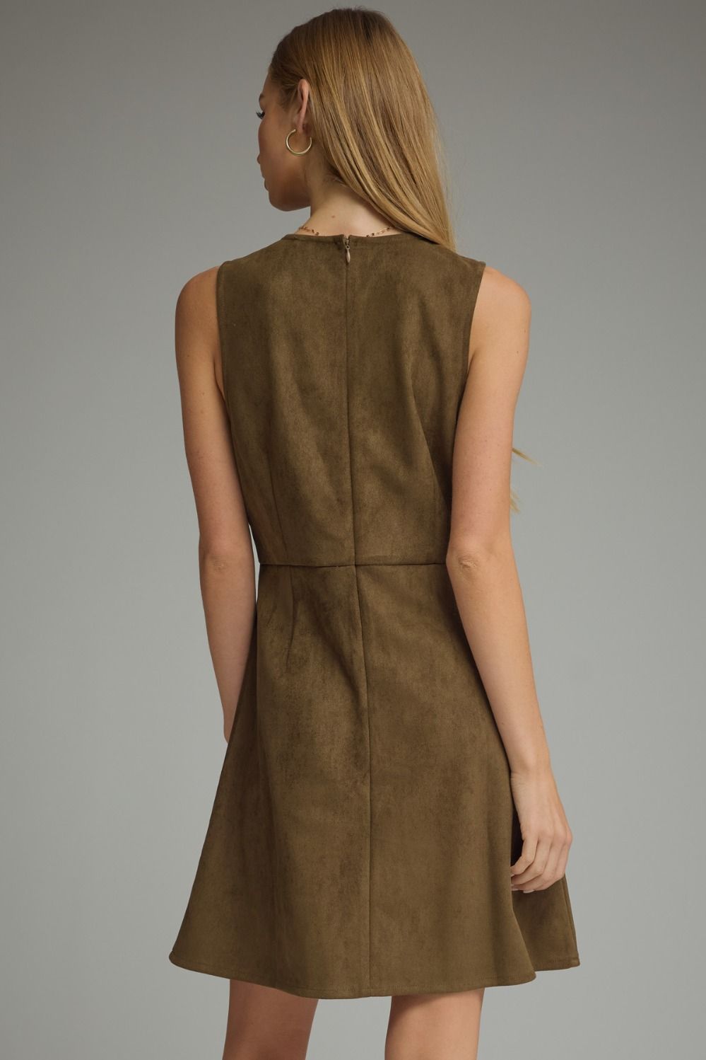 Fall in Suede Dress