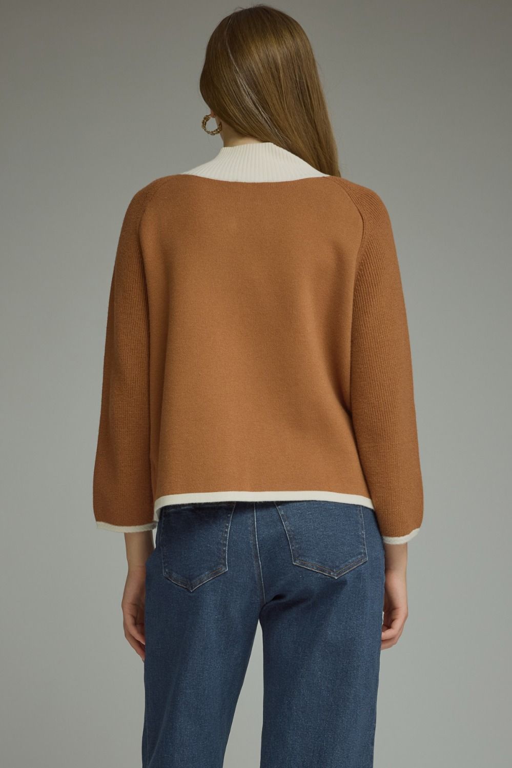 Caramel Classic Cardigan