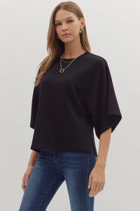 Elbow Sleeve Top